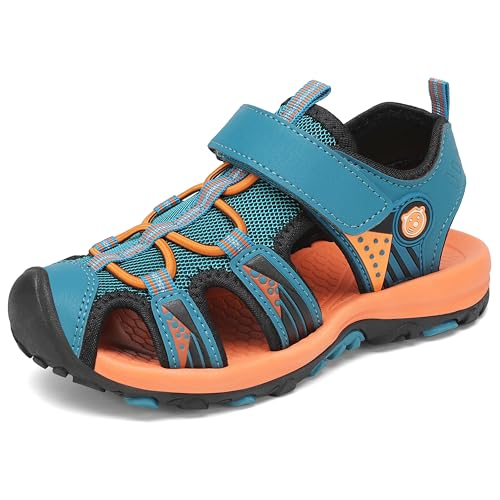 Mishansha Kinder Sandalen Jungen Tiefes Himmelblau Gr.27 von Mishansha