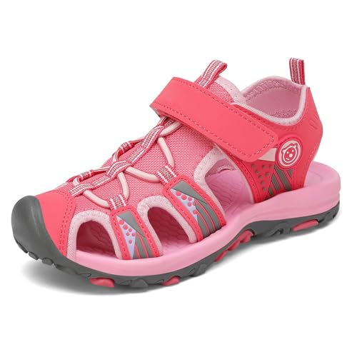 Mishansha Geschlossene Sandalen Mädchen Sommer Rosa 28 Mishansha Geschlossene Sandalen Mädchen Sommer Rosa 28 von Mishansha