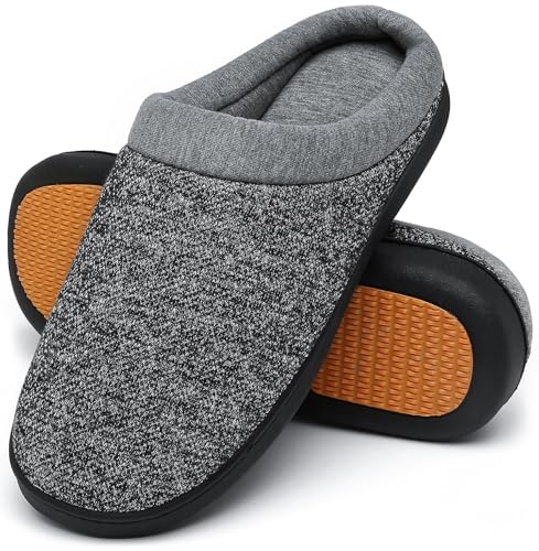 Mishansha Hausschuhe Damen Winter Warme Pantoffeln Damen Hüttenschuhe rutschfeste Fell Memory Foam Slippers Weltraum, Gr.38 EU von Mishansha