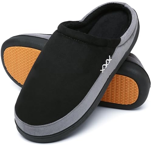 Mishansha Hausschuhe Damen Winter Warme Pantoffeln Damen Hüttenschuhe rutschfeste Fell Memory Foam Slippers Schwarz, Gr.37 EU Mishansha Hausschuhe Damen Winter Warme Pantoffeln Damen Hüttenschuhe rutschfeste Fell Memory Foam Slippers Schwarz, Gr.37 EU von Mishansha
