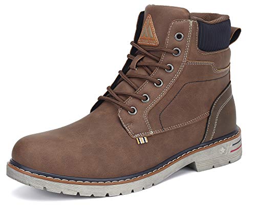 Mishansha Herbstschuhe Herren Wanderstiefel Wasserdicht Trekkingschuhe rutschfest Herren Outdoorschuhe Braun 45 von Mishansha