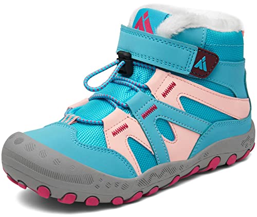 Mishansha Kinder Winterschuhe Warm Gefüttert Winterstiefel Mädchen Jungen Outdoor Schneestiefel Weich Rutschfest Wanderschuhe Winter Boot Trekkingstiefel, Himmelblau 32 EU Mishansha Kinder Winterschuhe Warm Gefüttert Winterstiefel Mädchen Jungen Outdoor Schneestiefel Weich Rutschfest Wanderschuhe Winter Boot Trekkingstiefel, Himmelblau 32 EU von Mishansha