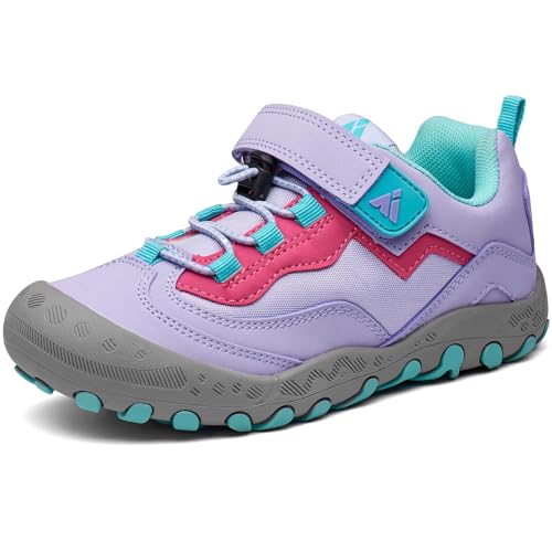 Mishansha Mädchen Trekkingschuhe Kinder Atmungsaktiv Wanderschuhe Bequem Kinderschuhe für Outdoor Sport, Lavendel 24 EU Mishansha Mädchen Trekkingschuhe Kinder Atmungsaktiv Wanderschuhe Bequem Kinderschuhe für Outdoor Sport, Lavendel 24 EU von Mishansha