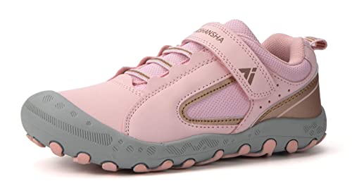 Mishansha Mädchen Trekkingschuhe Kinder Wanderschuhe Laufschuhe Pink 25 von Mishansha