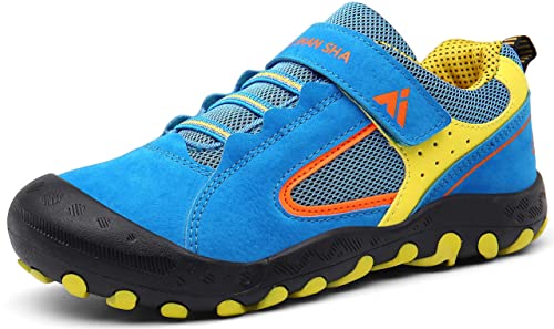 Mishansha Trekkingschuhe Kinder Wanderschuhe Mädchen Laufschuhe Blau Gr.28 von Mishansha