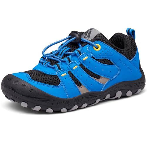 Mishansha Turnschuhe Kinder Herbstschuhe Trekkingschuhe Mädchen Sneaker Outdoor Wanderschuhe Schwarz 27 von Mishansha