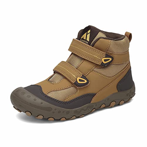 Mishansha Unisex-Kinder Wanderschuhe Jungen Wanderstiefel Mädchen Outdoor Trekking Schuhe rutschfeste Trekking- & Wanderhalbschuhe von Mishansha