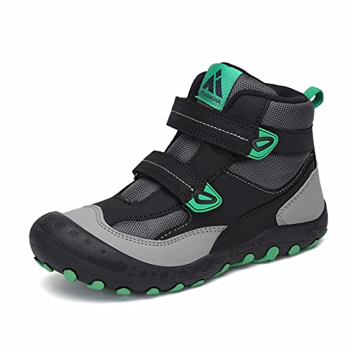 Mishansha Unisex-Kinder Wanderschuhe Jungen Wanderstiefel Mädchen Outdoor Trekking Schuhe rutschfeste Trekking- & Wanderhalbschuhe von Mishansha