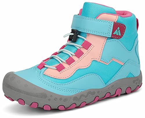 Mishansha Unisex-Kinder Wanderschuhe Jungen Wanderstiefel Mädchen Outdoor Trekking Schuhe rutschfeste Trekking- & Wanderhalbschuhe von Mishansha