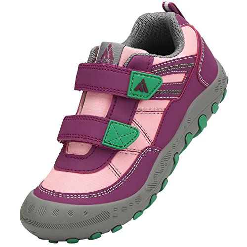 Mishansha Wanderschuhe Kinder Sportschuhe Kinderschuhe Trekkingschuhe mädchen Sportschuhe mit atmungsaktiv Outdoor Walkingschuhe Stil: 2 Rose Gr.38 von Mishansha