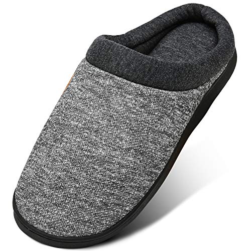 Mishansha Warm Hausschuhe Damen rutschfeste Slipper Herren Memory Schaum Hausschuhe Drinnen Pantoffeln für Männer Wärme Slippers Weiche, Grau 36 Mishansha Warm Hausschuhe Damen rutschfeste Slipper Herren Memory Schaum Hausschuhe Drinnen Pantoffeln für Männer Wärme Slippers Weiche, Grau 36 von Mishansha