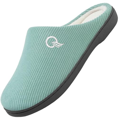 Mishansha Warme Hausschuhe Herren Pantoffeln Damen Winter Bequeme Memory Foam Schlappen 38-39 EU von Mishansha