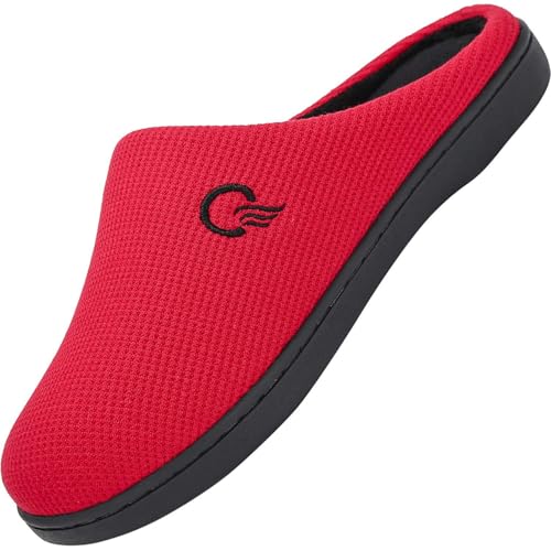 Mishansha Warme Hausschuhe Herren Pantoffeln Damen Winter Bequeme Memory Foam Schlappen 42-43 EU von Mishansha