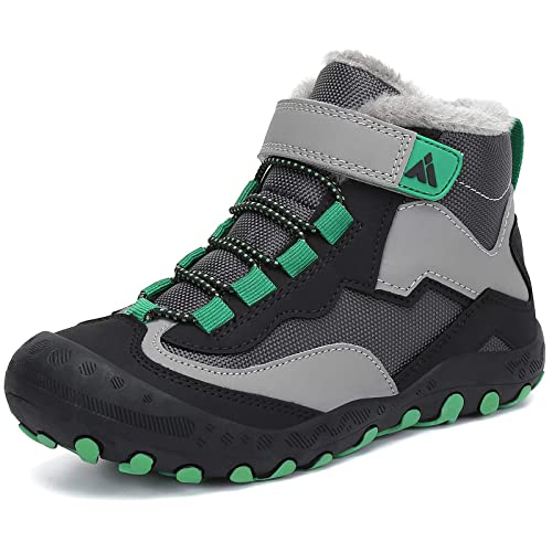 Mishansha Winterschuhe Jungen Winterstiefel Mädchen Schneestiefel Kinder Winterschuhe Gefüttert Winterboots Kinderschuhe Winter Schuhe Kinder Boots Schwarz Grau,Gr.26 Mishansha Winterschuhe Jungen Winterstiefel Mädchen Schneestiefel Kinder Winterschuhe Gefüttert Winterboots Kinderschuhe Winter Schuhe Kinder Boots Schwarz Grau,Gr.26 von Mishansha