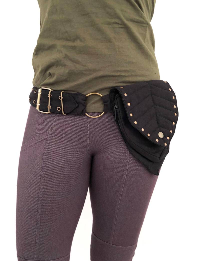 Leaf Pocket Gürtel Messing Schnalle Gürtel Mit Geheimtaschen Leaf Pocket Gürtel Messing Schnalle Gürtel Mit Geheimtaschen von MishuBoutique