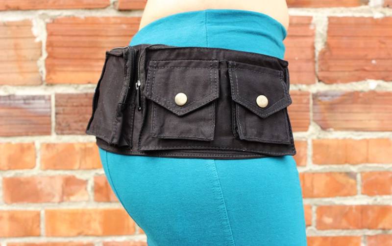 steampunk 13 Pocket Gebrauchsgürtel Festival Hip Bag von MishuBoutique