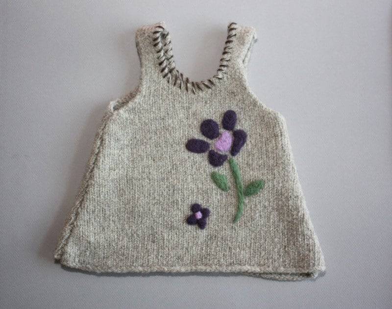 Entzückende Strickweste Mit Nadel-Gefilzte Design Groesse 0-6Mos - 6Y Entzückende Strickweste Mit Nadel-Gefilzte Design Groesse 0-6Mos - 6Y von Misiku