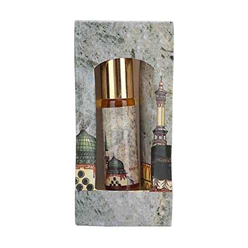 Saudi-Arabien-Parfüm, Saudi-Arabien-Parfüm, 6 Ml Muslimisches Parfüm, ätherisches Öl, Lufterfrischer, Muslimisches Geschenk, Religiöse Lieferungen(Grün) von Miskall