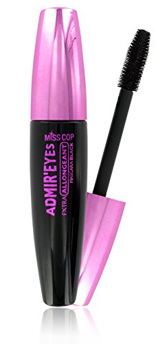 MISS COP - Mascara Admir'eyes - Farbe 01 schwarz - erhöht & verlängert die Länge der Wimpern - 2,8ml von Miss Cop