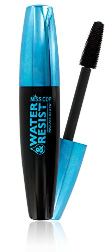 MISS COP - Wasserfeste Mascara - Farbe 01 schwarz - langanhaltend - 10ml von Miss Cop