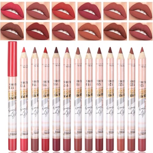 Miss Demi Lip Liner and Lipstick Duo Set, Soft Smooth Formula, Multi - Shade Options for Perfect Lip Contouring and Coloring. (01 Color (B)) von Miss Demi