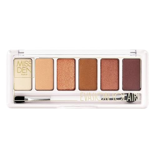 Lidschatten-Palette – Miss Den – Sonnenausbruch – weiche Texturen – intensive Farben von Miss Den