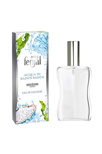 miss fenjal Eau de Cologne- 50 ml, blumiger Duft mit Bergamotte, Maiglöckchen, zeitlose Eleganz für jeden Anlass - Acqua di Baden Baden von MISS FENJAL