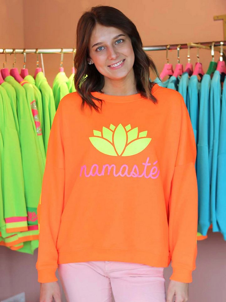 Miss Goodlife Sweatshirt Sweater Roundneck Namaste von Miss Goodlife