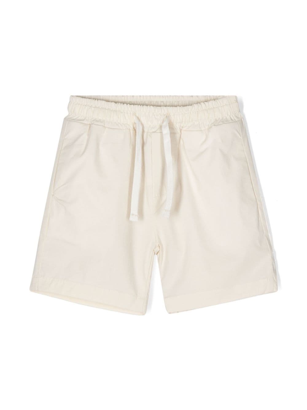 Miss Grant Kids Popeline-Shorts mit Kordelzug - Nude von Miss Grant Kids