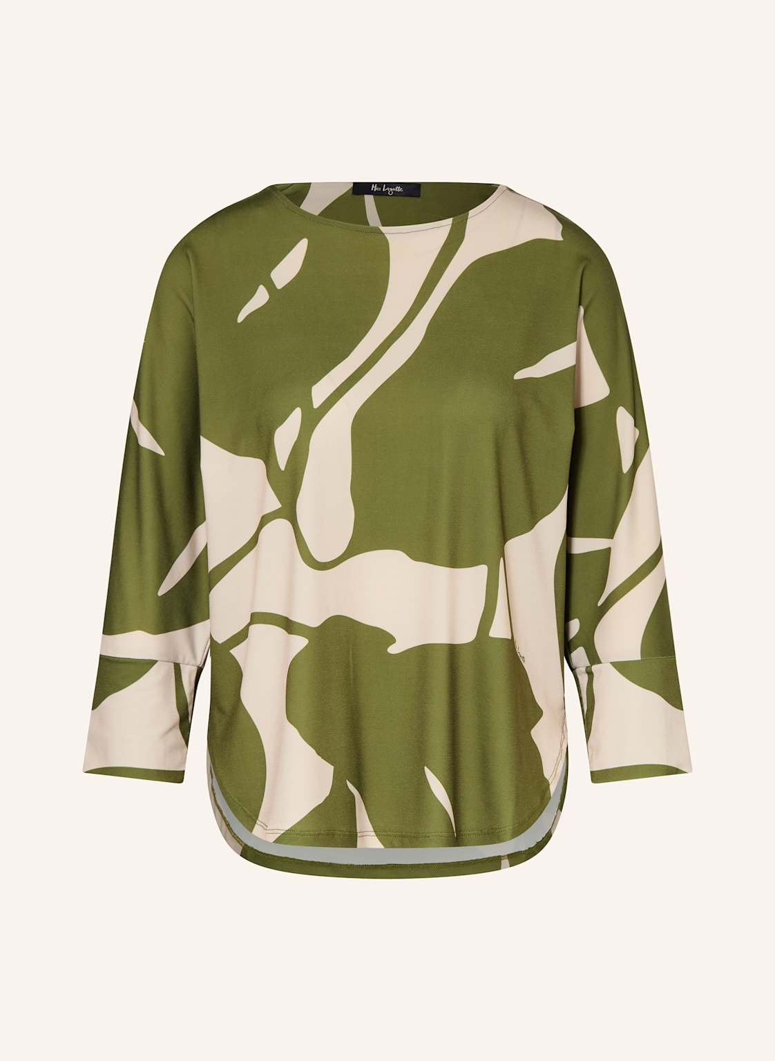 Miss Lagotte Blusenshirt Mit 3/4-Arm gruen Miss Lagotte Blusenshirt Mit 3/4-Arm gruen von Miss Lagotte