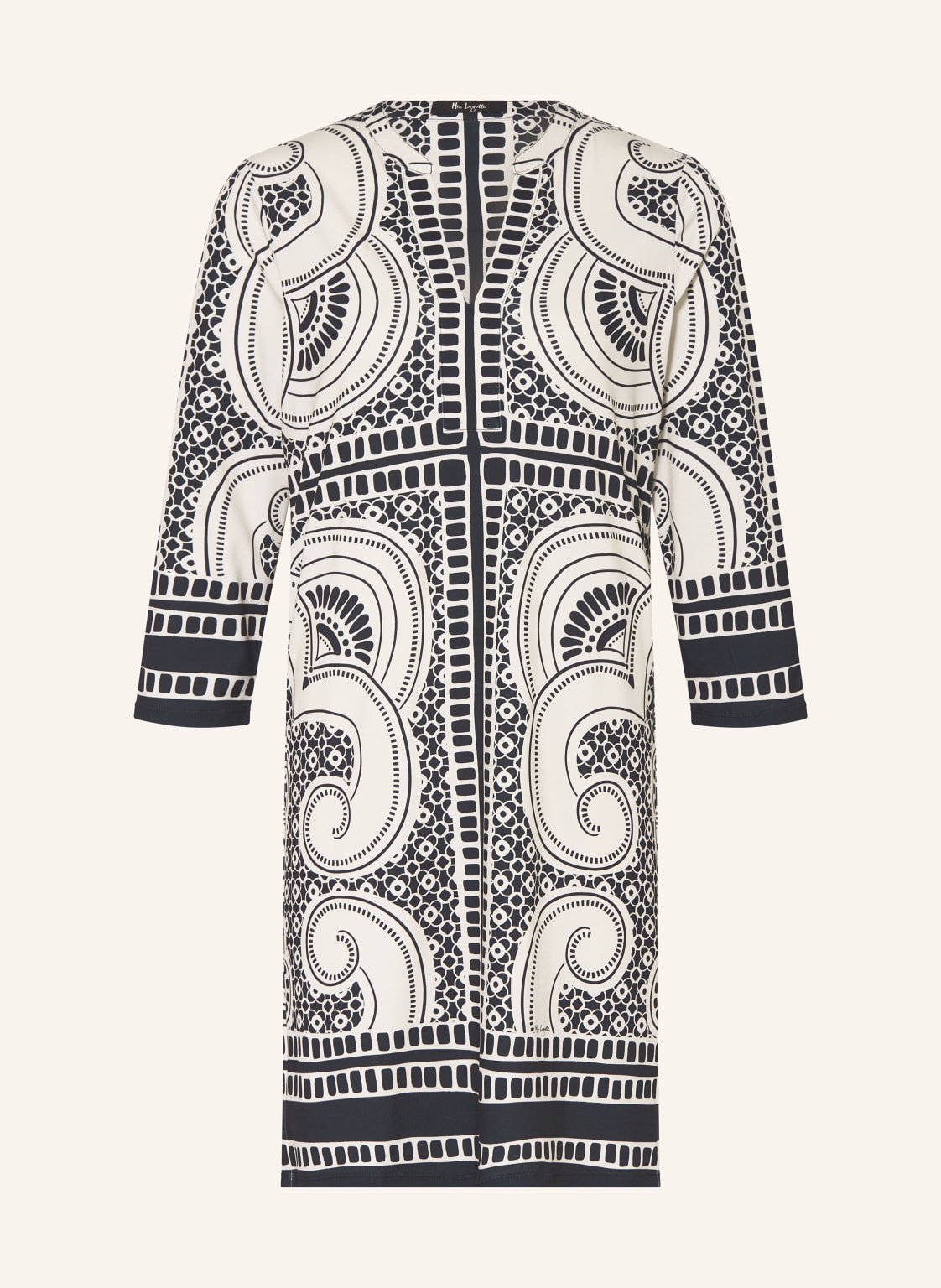 Miss Lagotte Satinkleid Mit 3/4-Arm grau von Miss Lagotte