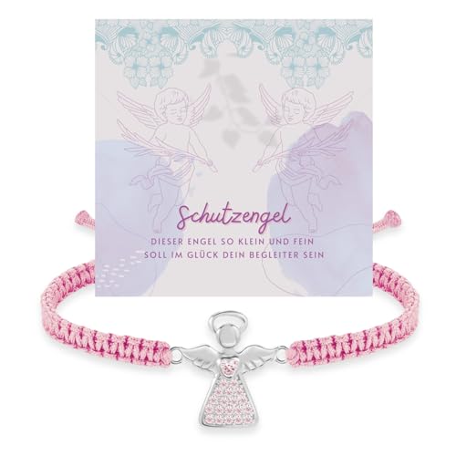 Miss Lovie Schutzengel Armband Silber 925 Kommunion Geschenke Für Mädchen Erstkommunion Geschenke Geschenk Zur Konfirmation Kinderarmband Kinderschmuck von Miss Lovie