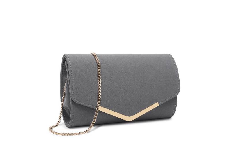 Miss Lulu Abendtasche Clutch Damen Elegant Kettentasche Hochzeit Umhängetasche Handtasche von Miss Lulu