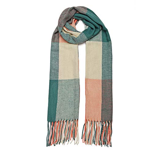 Miss Lulu Damen S6430-GN Schal, Grün, Einheitsgröße von Miss Lulu