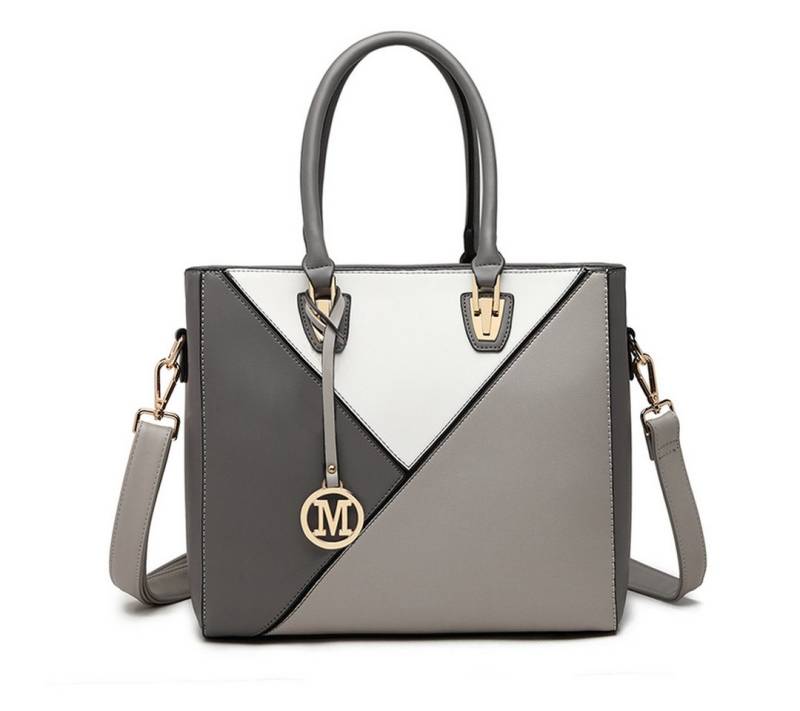 Miss Lulu Handtasche Damen Handtasche mit V-förmigem Design und abnehmbarem Schultergurt (1-tlg) von Miss Lulu