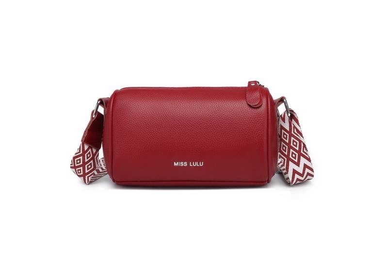 Miss Lulu Handtasche Damen Umhängetasche aus echtem Leder von Miss Lulu