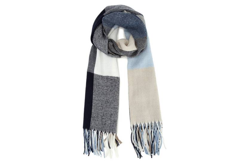 Miss Lulu Modeschal Damen XXL-Pashmina, Übergroßer Karo-Schal mit Fransen von Miss Lulu