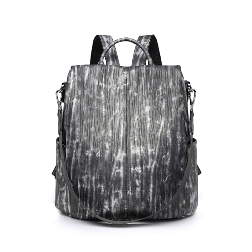 Miss Lulu Rucksack Damen Anti Diebstahl Rucksack Wasserdicht Daypack Rucksack Damen Elegant Rucksack Damen Klein Cityrucksack von Miss Lulu