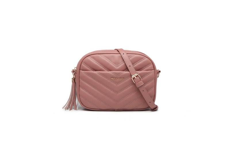 Miss Lulu Schultertasche Umhängetasche Damen mit Goldener Hardware – Mittelgroße Crossbody Bag von Miss Lulu
