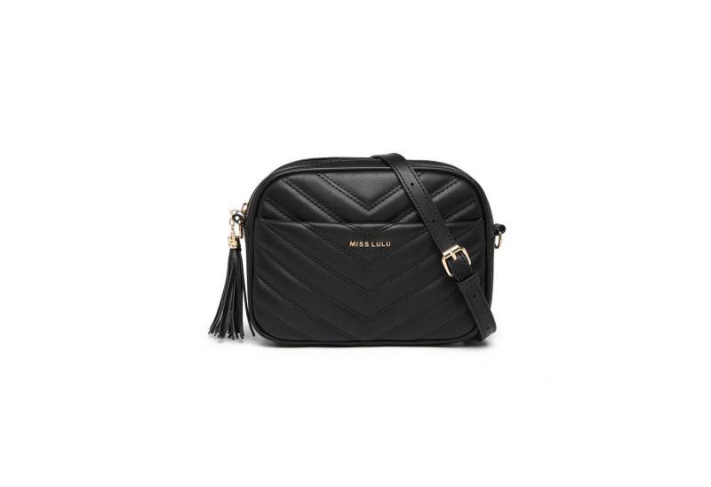Miss Lulu Schultertasche Umhängetasche Damen mit Goldener Hardware – Mittelgroße Crossbody Bag von Miss Lulu