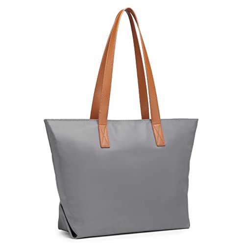 Miss Lulu Shopper Damen Groß Tasche Damen Shopper Henkeltasche Damen, Tragetaschen für Damen, Nylon, wasserdicht, Laptop-Schultertasche, Einheitsgröße von Miss Lulu