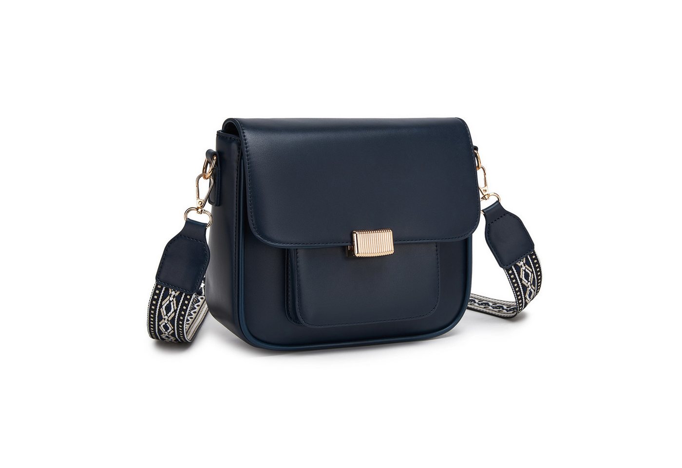 Miss Lulu Umhängetasche Mittelgroße Damen-Handtasche von Miss Lulu