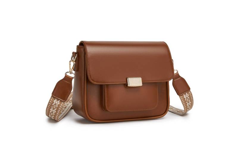 Miss Lulu Umhängetasche Mittelgroße Damen-Handtasche von Miss Lulu