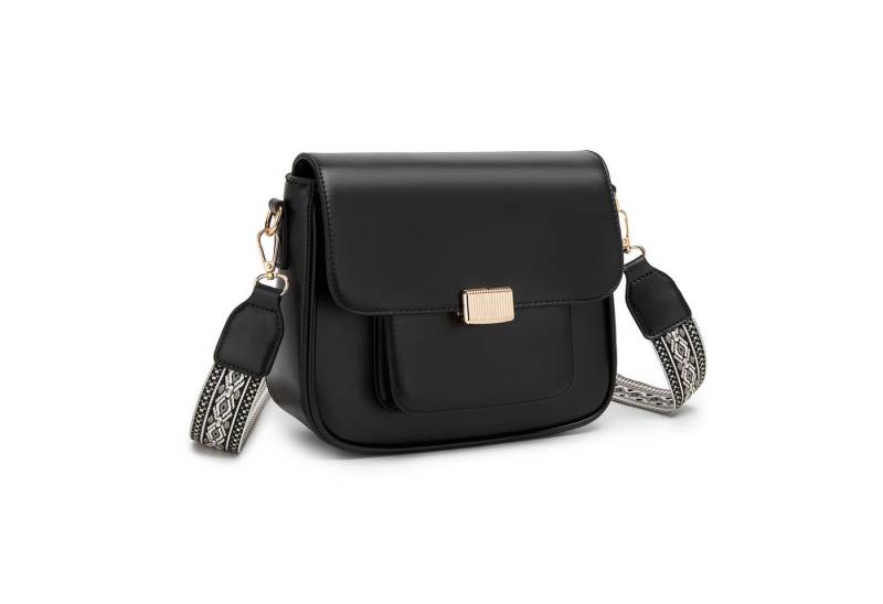 Miss Lulu Umhängetasche Mittelgroße Damen-Handtasche von Miss Lulu