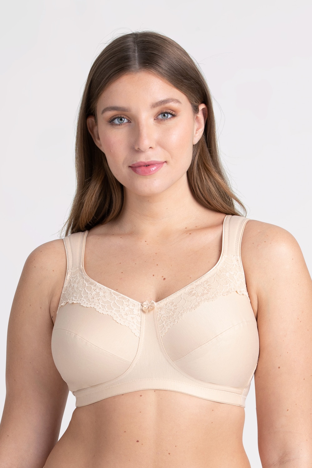 Große Größen Cotton Now Minimizer BH, Damen, braun, Größe: 105B, Baumwolle/Elasthan/Polyester, Happy Size Women von Miss Mary of Sweden