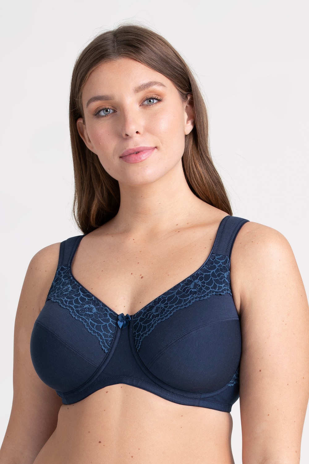 Große Größen Cotton Now Minimizer BH, Damen, grau, Größe: 95B, Baumwolle/Polyester/Elasthan, Happy Size Women Große Größen Cotton Now Minimizer BH, Damen, grau, Größe: 95B, Baumwolle/Polyester/Elasthan, Happy Size Women von Miss Mary of Sweden
