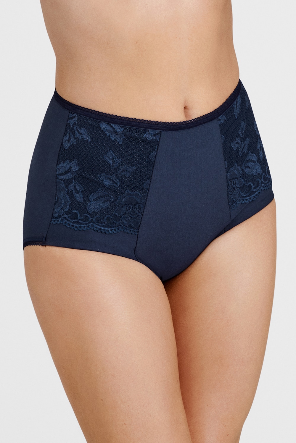 Große Größen Lovely Lace Miederhose, Damen, grau, Größe: 44, Baumwolle/Elasthan/Synthetische Fasern, Happy Size Women Große Größen Lovely Lace Miederhose, Damen, grau, Größe: 44, Baumwolle/Elasthan/Synthetische Fasern, Happy Size Women von Miss Mary of Sweden