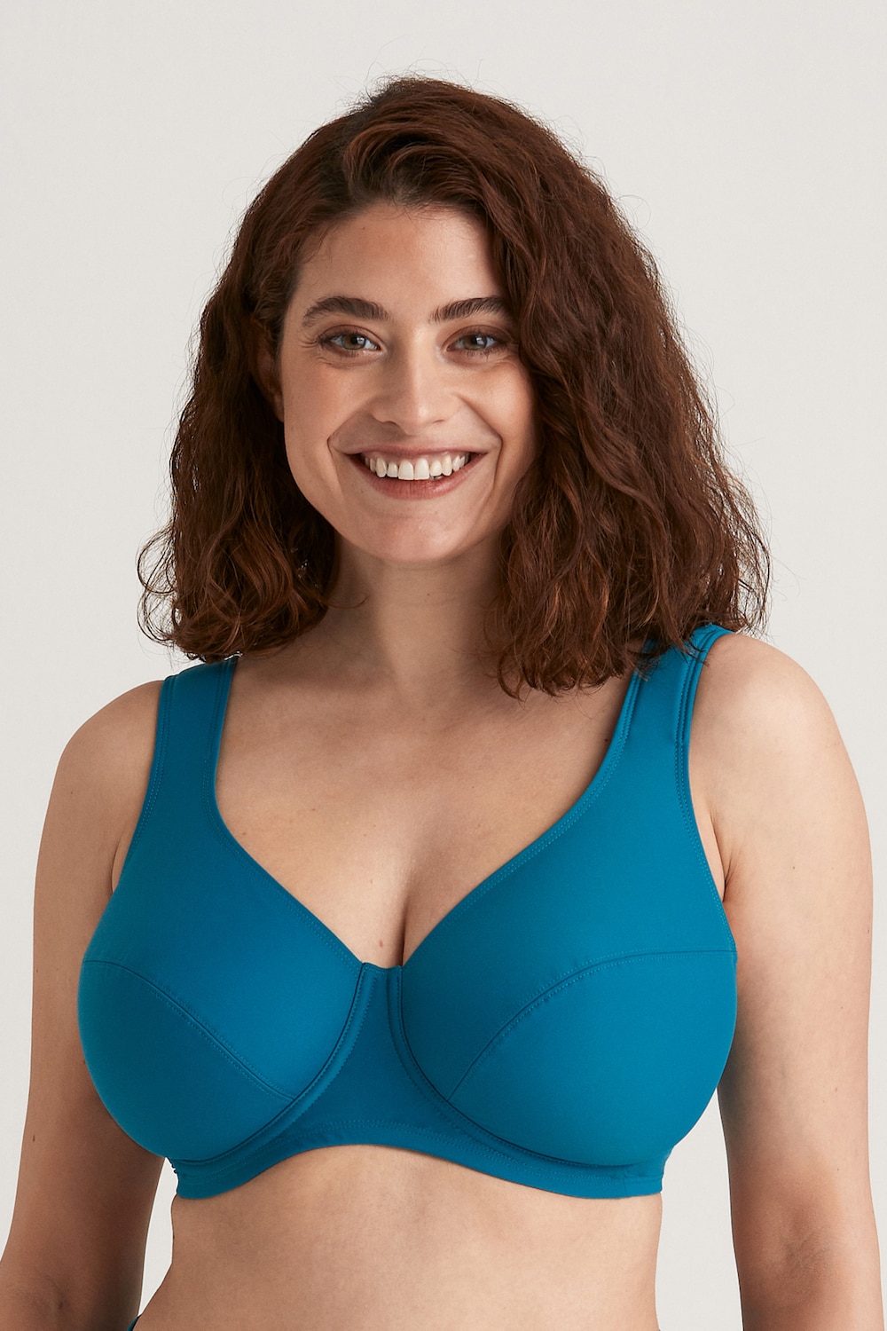 Große Größen Maya bikini BH, Damen, türkis, Größe: 105F, Synthetische Fasern/Polyester, Happy Size DE Women von Miss Mary of Sweden