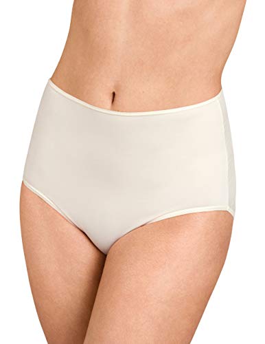 Miss Mary of Sweden Basic Basic Cotton Soft Panty Damen-Slips mit mittelhoher Taille 3XL Champagne von Miss Mary of Sweden