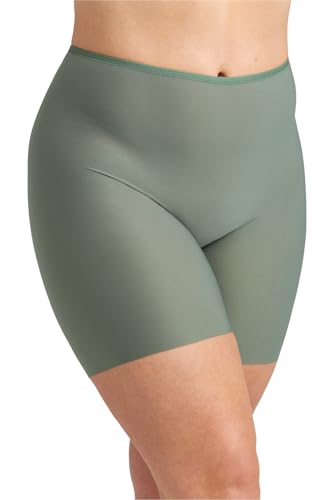 Miss Mary of Sweden – Cool Sensation Radlerhose Damen – Nahtlose, kühlende Unterhose mit langem Bein gegen Reibung an den Oberschenkeln 54 Grün von Miss Mary of Sweden